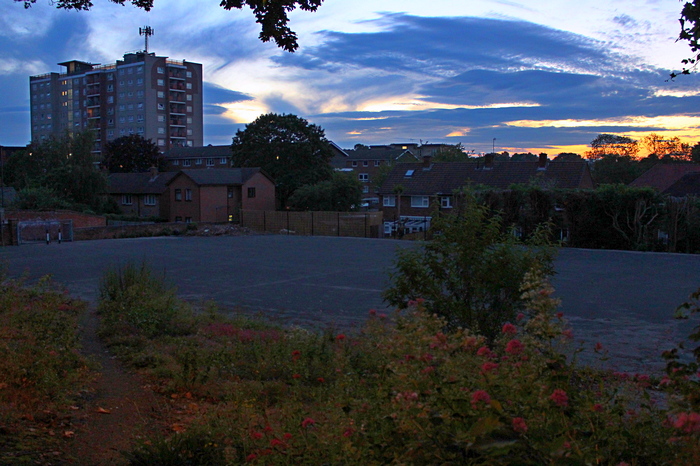 Day break - Saint Alkmund's Town Green, Derby